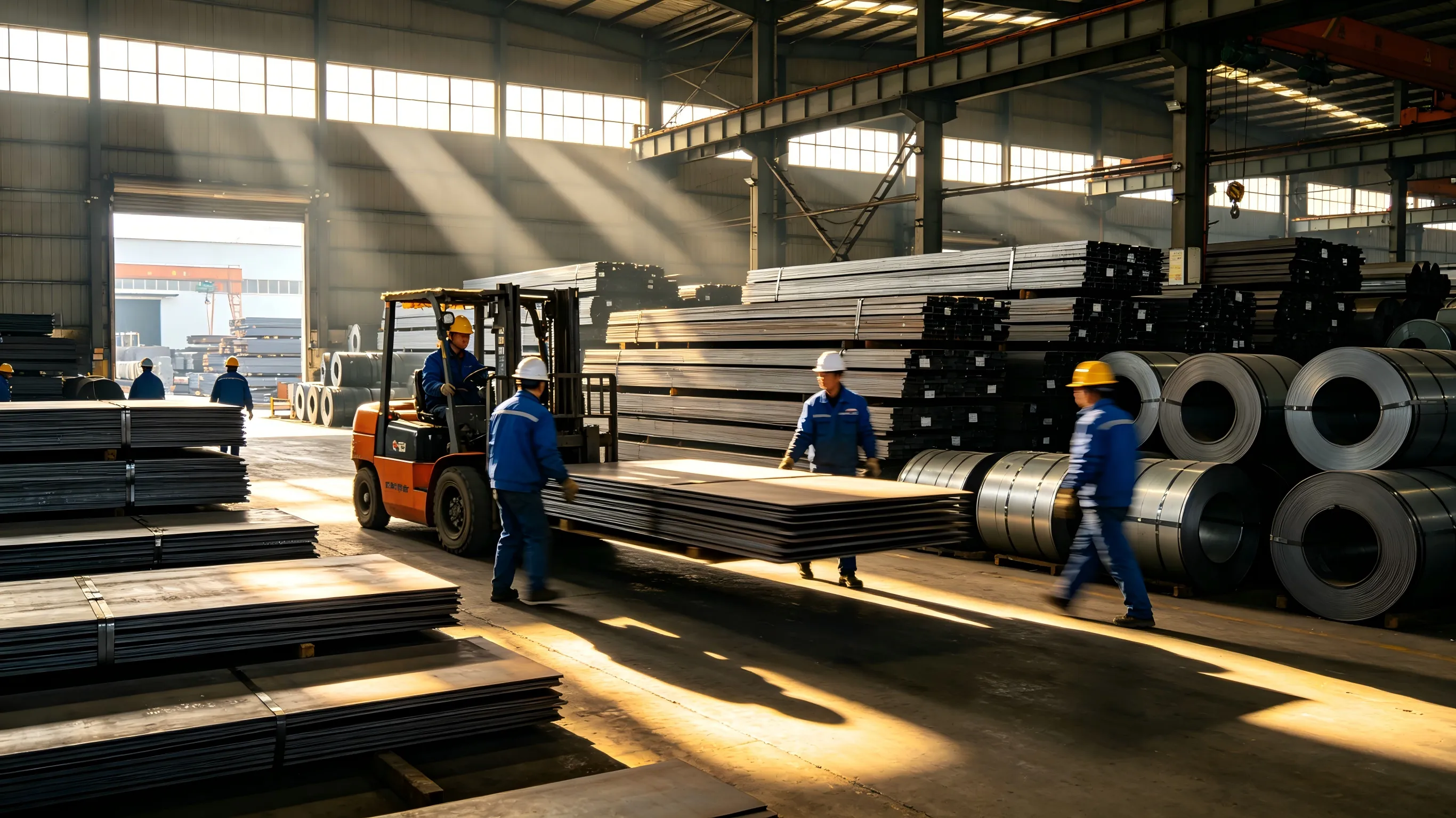 Sanhe Steel ได้ปรับให้เข้ากับฤดูกาลสูงสุดของการเติมสินค้าแบบรวมศูนย์ขั้นปลายน้ำ โดยได้เพิ่มสต็อกเหล็กแผ่นและคอยล์เพื่อให้แน่ใจว่ามีการจัดส่งสินค้าเฉพาะจุดอย่างมีเสถียรภาพ